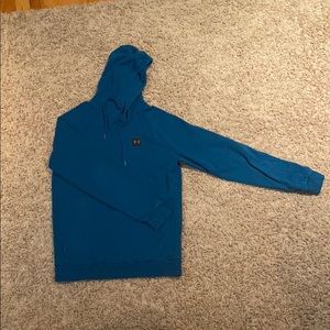 Turquoise blue under armour sweatshirt